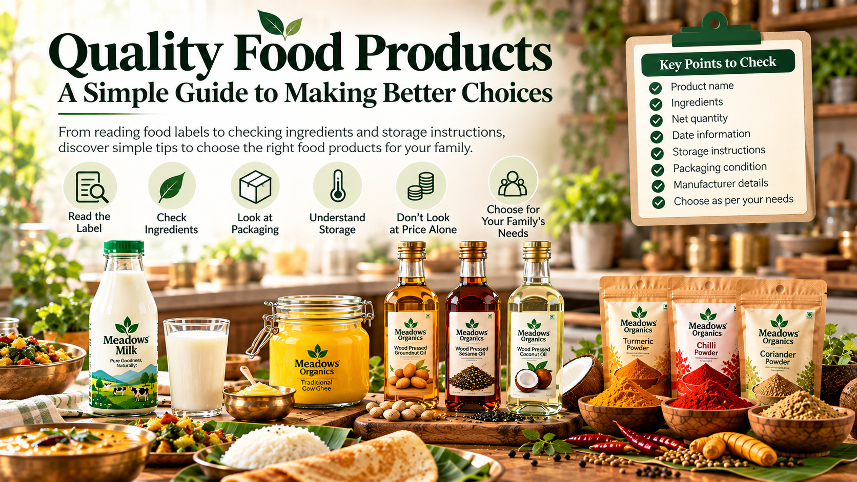 How to Choose Quality Food Products for Your Family