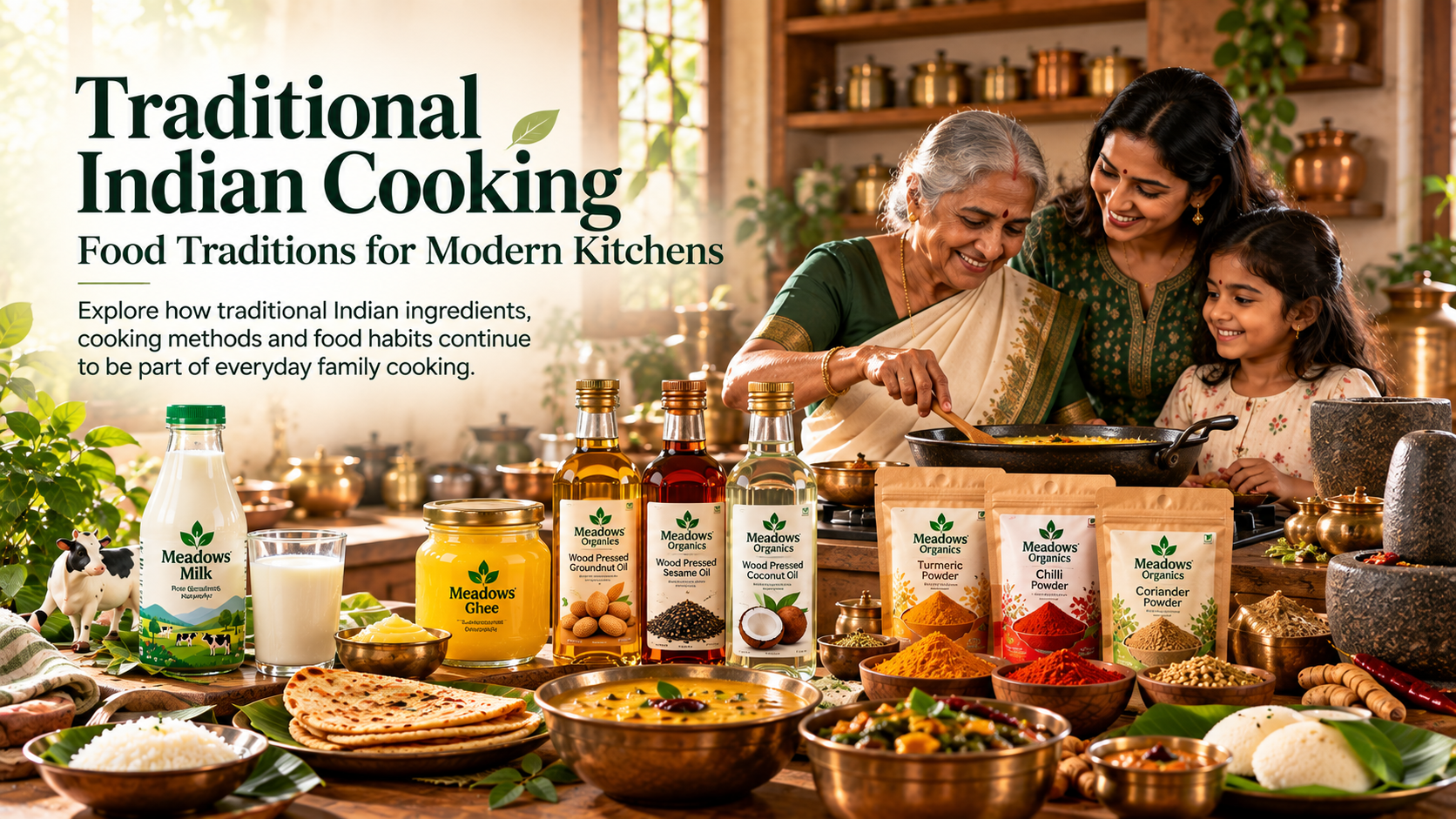 Traditional Indian Cooking: How Generations of Food Habits Continue Today