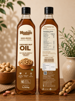 Meadows Wood-Pressed Groundnut Oil – 1L