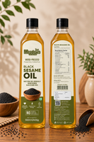 Meadows Wood-Pressed Black Sesame Oil – 1L
